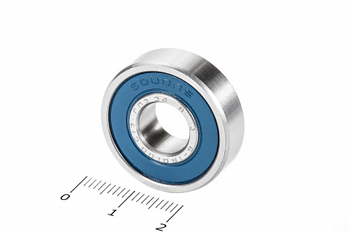 Подшипник 6000 2RS (6-180100 С17) 10*26*8мм ГПЗ/СПЗ-4/ПЗ-4 | Кирелис