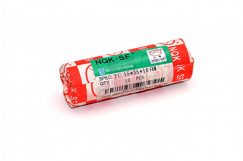 Сальник (манжета армир.) фторкаучук TC 15х35х10 FKM75 | Кирелис