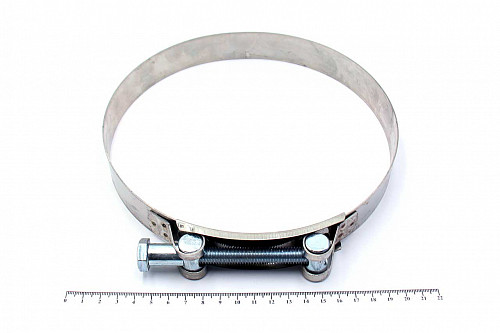 Хомут силовой одноболт. нерж. 175-187/26 W2 HIMPT | Кирелис