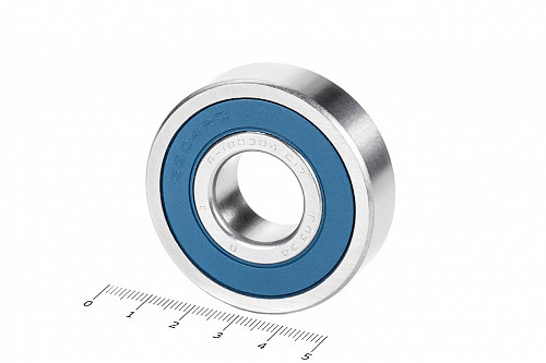 Подшипник 6304 2RS (6-180304 С17) 20*52*15мм ГПЗ/СПЗ-4/ПЗ-4 | Кирелис