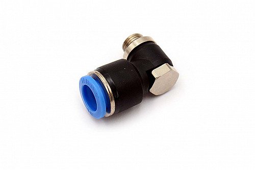 Пневмофитинг L-образный с наружной резьбой PH 10-01 (G1/8") HIMPT | Кирелис