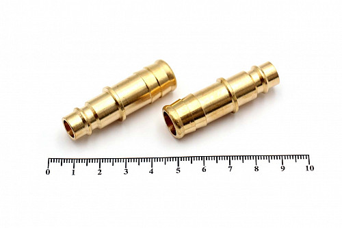 Пневмофитинг латунный БРС PH 1/2 "Папа" + штуцер (Евро) HIMPT | Кирелис