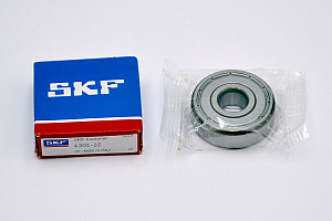 Подшипник SKF 6301 ZZ (80301) 12*37*12мм | Кирелис