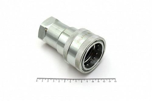 БРС для РВД ISO-A G 1 1/4" розетка (LSQ-S1-10SF-BSP1 1/4) | Кирелис