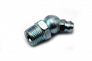 Пресс-маслёнка угловая 45° 1/8"х27 NPT (DIN 71412, Н2) HIMPT | Кирелис