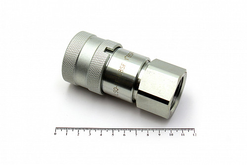 БРС для РВД Flat Face G 1" розетка (LSQ-FF-08SF-G1 DN19) | Кирелис