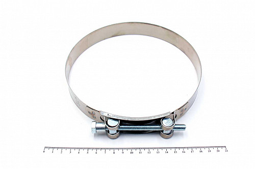 Хомут силовой одноболт. нерж. 162-174/26 W2 HIMPT | Кирелис