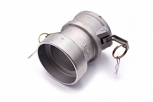 Камлок В-3040 (МАМА 75мм + нар. резьба 100мм) 3" х 4" переходной алюм. HIMPT | Кирелис