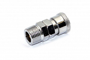 Пневмофитинг стальной БРС SM 40 (R1/2") "Мама" + наружная резьба HIMPT | Кирелис