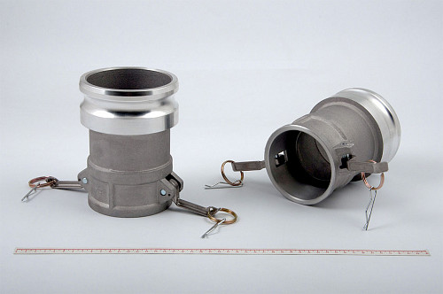 Камлок DA-3040 (МАМА 75мм + ПАПА 100мм) 3" х 4" переходной алюм. HIMPT | Кирелис