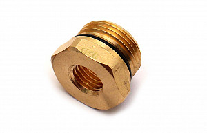 Фитинг переходник прямой D2532 М22Х1.5С-М12х1,5 Камоцци (Camozzi) | Кирелис