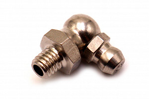 Пресс-маслёнка угловая 2.2.90° М6х1 (DIN 71412, Н3) нерж. SS304 HIMPT | Кирелис