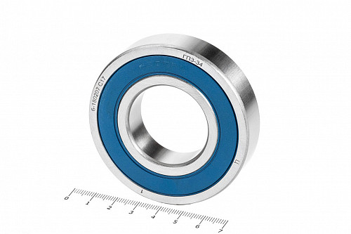 Подшипник 6207 2RS (6-180207 С17) 35*72*17мм ГПЗ/СПЗ-4/ПЗ-4 | Кирелис
