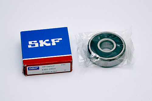 Подшипник SKF 6301 2RS (180301) 12*37*12мм | Кирелис