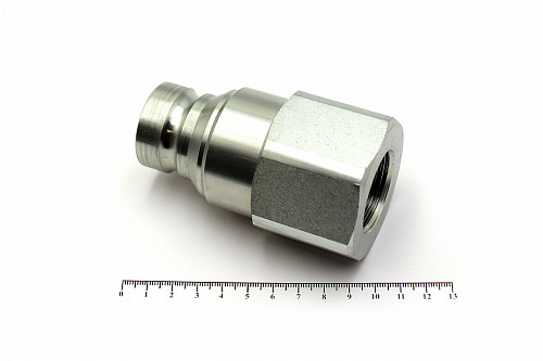 БРС для РВД Flat Face G 1" ниппель (LSQ-FF-10PF-G1 DN25) | Кирелис