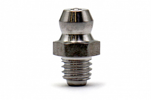 Пресс-маслёнка прямая 1.2. М6х1 (DIN 71412, Н1) нерж. SS304 HIMPT | Кирелис