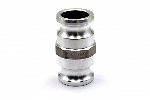 Камлок АА-150 (ПАПА 38мм + ПАПА 38мм) 1 1/2" х 1 1/2" переходной алюм. HIMPT | Кирелис