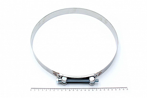 Хомут силовой одноболт. нерж. 240-252/30 W2 HIMPT | Кирелис