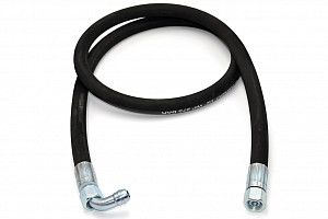 Рукав РВД 12-2SN S24 DK (М20х1.5) 27.5МПа 1650 0-90 | Кирелис