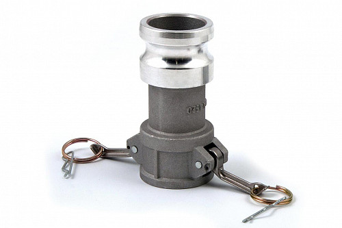 Камлок DA-1520 (МАМА 38мм + ПАПА 50мм) 1 1/2" х 2" переходной алюм. HIMPT | Кирелис