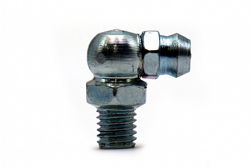 Пресс-маслёнка угловая 90° 1/4"х28 UNF (DIN 71412, Н3) HIMPT | Кирелис
