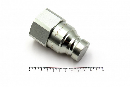 БРС для РВД Flat Face G 1 1/4" ниппель (LSQ-FF-10PF-G1 1/4 DN 25) | Кирелис