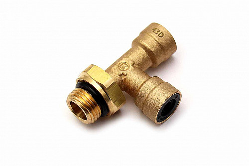 Фитинг тройник вертикальный С9422 8-М16Х1.5 Камоцци (Camozzi) | Кирелис
