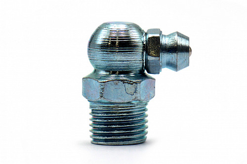 Пресс-маслёнка угловая 90° 1/8"х27 NPT (DIN 71412, Н3) HIMPT | Кирелис