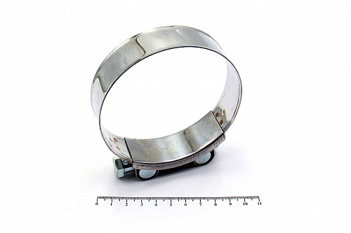 Хомут силовой одноболт. нерж. 86-91/24 W2 HIMPT | Кирелис