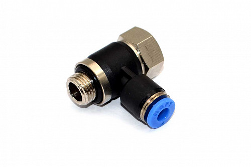 Пневмофитинг цанговый Т-образный PHF 4-G01 (R1/8") HIMPT | Кирелис