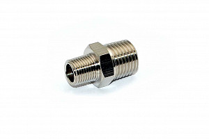 Ниппель переходной с наружной резьбой JWG 01-02 (R1/8" - R1/4") HIMPT | Кирелис