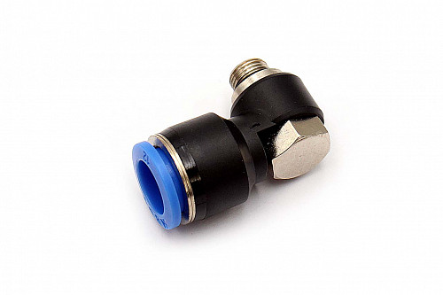 Пневмофитинг L-образный с наружной резьбой PH 12-01 (G1/8") HIMPT | Кирелис