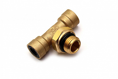 Фитинг тройник горизонтальный С9412 8-М16Х1.5 Камоцци (Camozzi) | Кирелис