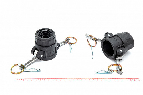 Камлок D-125 1 1/4" (32 мм) полипропилен HIMPT | Кирелис