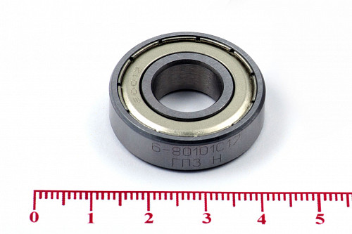 Подшипник 6001 ZZ (6-80101 С17) 12*28*8мм ГПЗ/СПЗ-4/ПЗ-4 | Кирелис