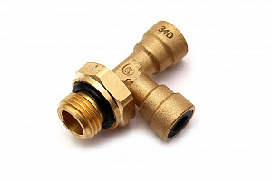 Фитинг тройник вертикальный С9422 6-М16Х1.5 Камоцци (Camozzi) | Кирелис