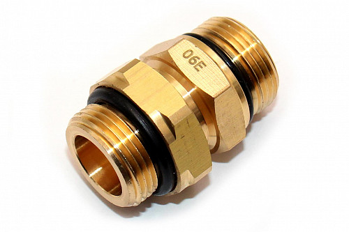 Фитинг переходник D2502 М22х1.5ТС-М22х1.5С Камоцци (Camozzi) | Кирелис