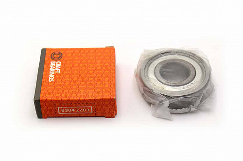 Подшипник CRAFT 6304 ZZ C3 (80304 (70)) 20*52*15мм | Кирелис