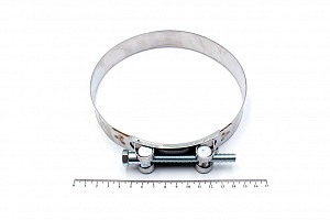 Хомут силовой одноболт. нерж. 140-148/26 W2 HIMPT | Кирелис