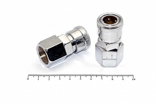 Пневмофитинг стальной БРС SF 40 (R1/2") "Мама" + внутренняя резьба HIMPT | Кирелис
