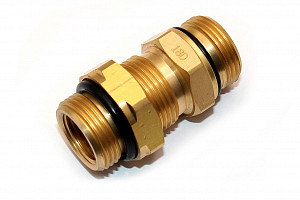 Фитинг переходник D2502 М22х1.5-М22х1.5-S Камоцци (Camozzi) | Кирелис