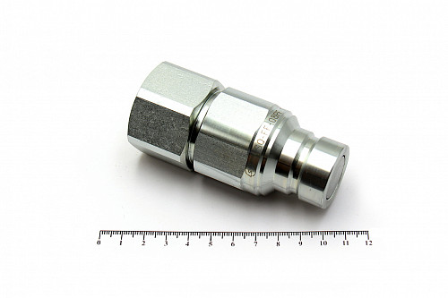 БРС для РВД Flat Face G 1" ниппель (LSQ-FF-08PF-G1 DN 19) | Кирелис
