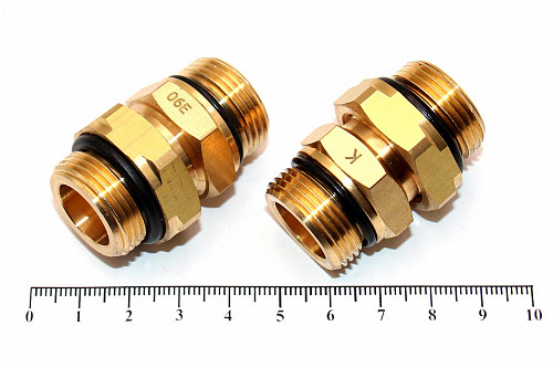 Фитинг переходник D2502 М22х1.5ТС-М22х1.5С Камоцци (Camozzi) | Кирелис
