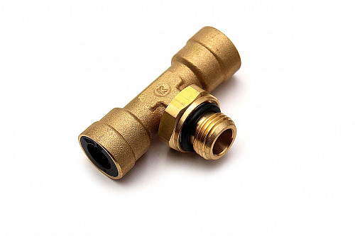 Фитинг тройник горизонтальный С9412 10-М16Х1.5 Камоцци (Camozzi) | Кирелис