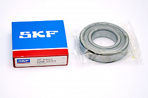 Подшипник SKF 6208 ZZ C3 (80208 (76)) 40*80*18мм | Кирелис