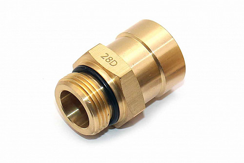 Фитинг прямой с наружной резьбой С9512 15-М22х1.5 Камоцци (Camozzi) | Кирелис