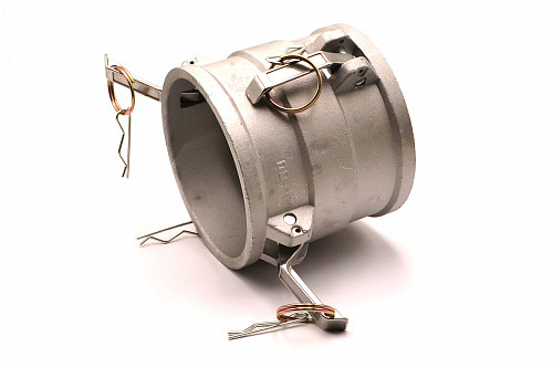 Камлок DD-400 (МАМА 100мм + МАМА 100мм) 4" х 4" переходной алюм. HIMPT | Кирелис
