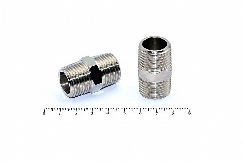 Ниппель с наружной резьбой JW 04 (R1/2") HIMPT | Кирелис