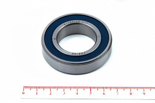 Подшипник 6006 2RS (6-180106 С17) 30*55*13мм ГПЗ/СПЗ-4/ПЗ-4 | Кирелис