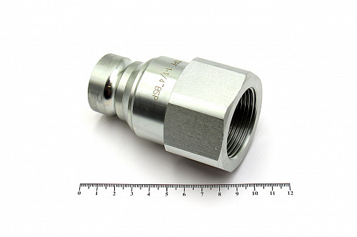 БРС для РВД Flat Face G 1 1/4" ниппель (LSQ-FF-10PF-G1 1/4 DN 25) | Кирелис